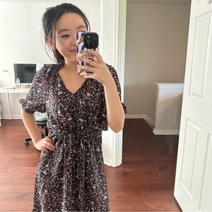 Rebecca Taylor floral dress in size 0 (originally $249)